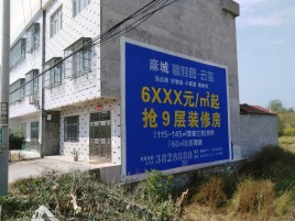 永川墙体广告质量分析
