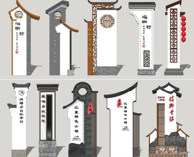 永川美丽乡村标识标牌有哪些分类？