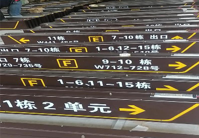 永川广告标识中，常见的几种安装方式。